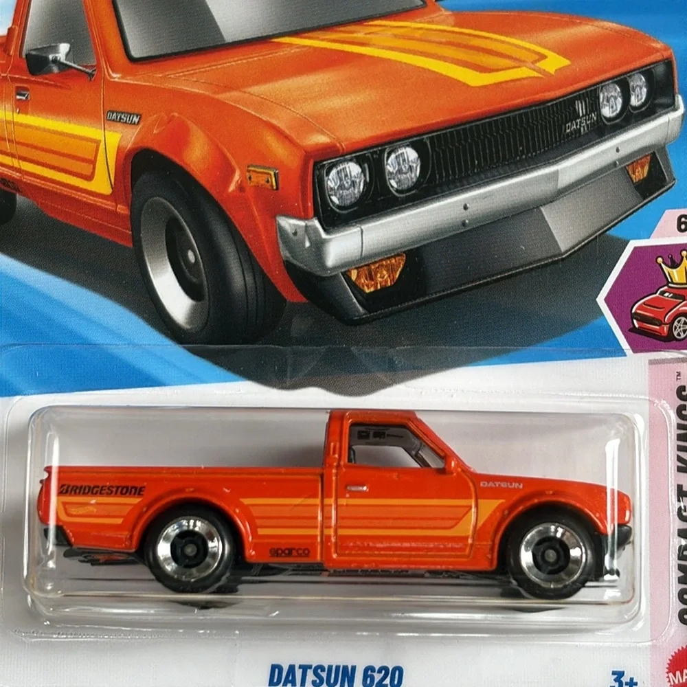 Hot Wheels Nissan Datsun 620 Orange Pick Up Truck Japanese JDM Hotwheels 2026 🆕